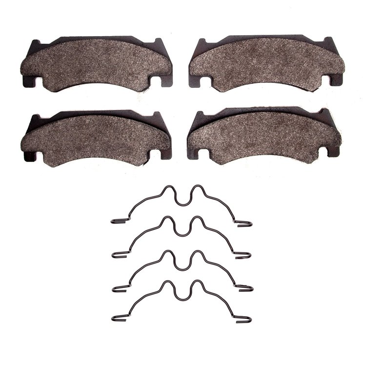 Optimum OE Brake Pads & Hardware Kit, 2005-2006 Mopar, Position: Front
