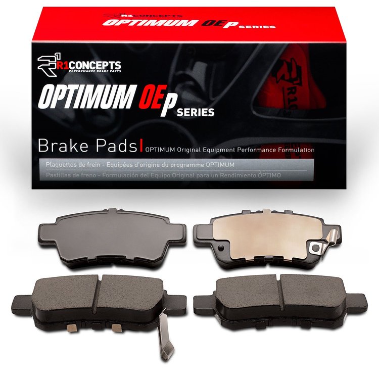 Optimum OE Brake Pads, 2005-2010 Acura/Honda, Position: Rear