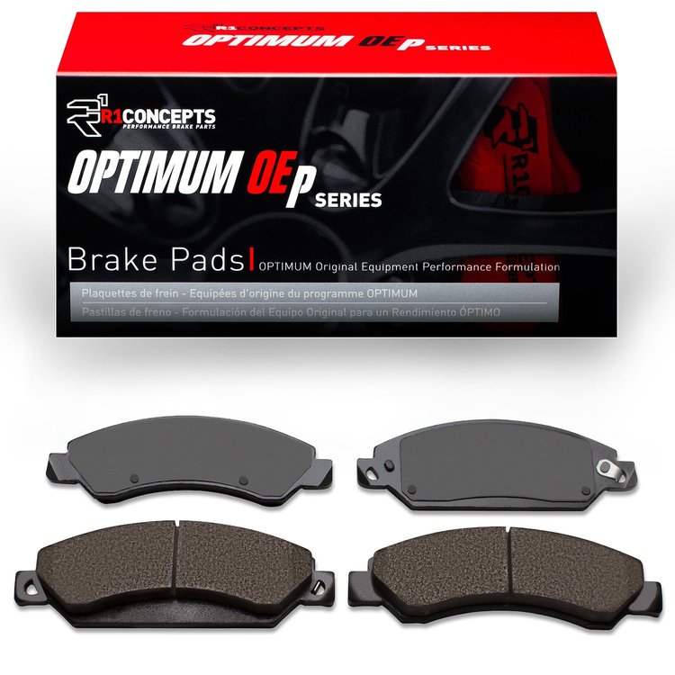 Optimum OE Brake Pads, 2005-2008 GM, Position: Front