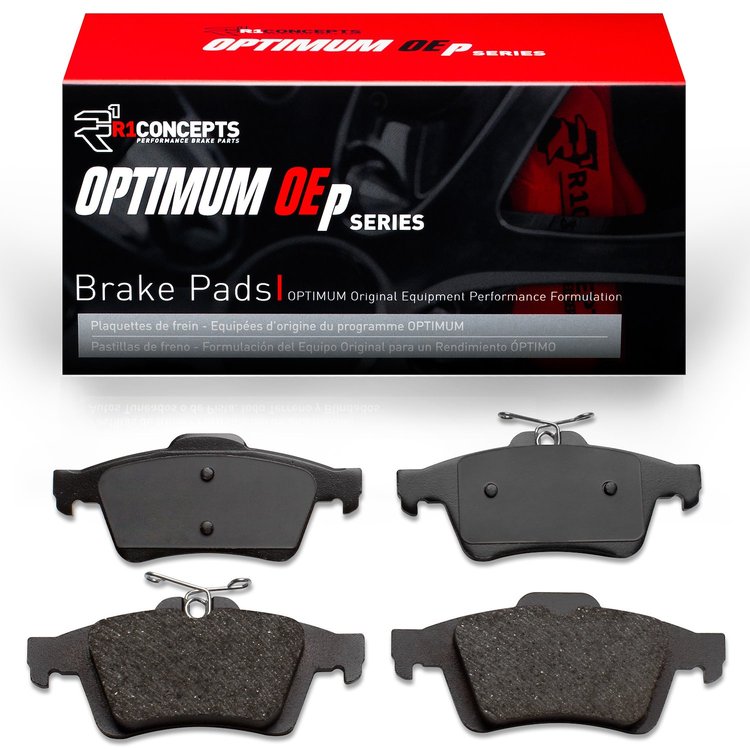 Optimum OE Brake Pads, Fits Select Fits Multiple Makes/Models, Position: Rear