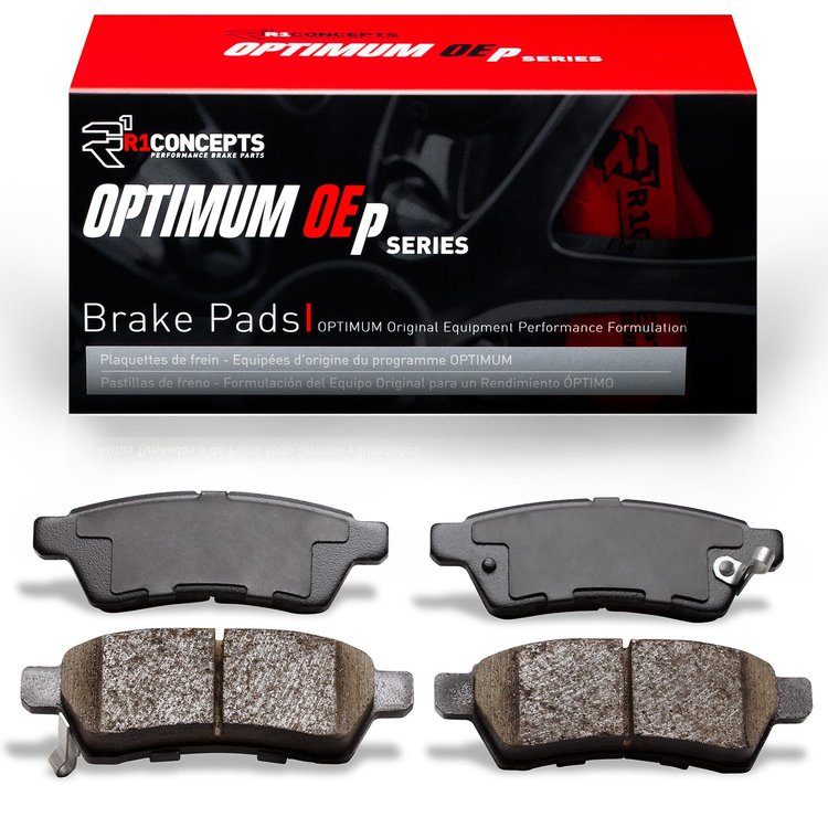 Optimum OE Brake Pads, Fits Select Fits Multiple Makes/Models, Position: Rear