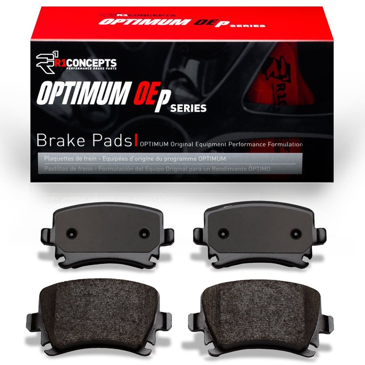 Optimum OE Brake Pads, 2000-2018 Audi/Porsche/Volkswagen, Position: Rear