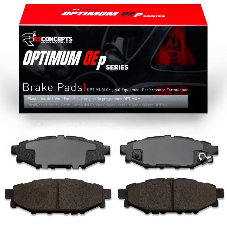 Optimum OE Brake Pads, Fits Select Subaru, Position: Rear