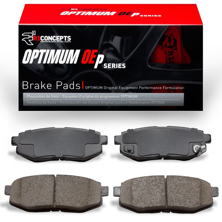 Optimum OE Brake Pads, Fits Select Fits Multiple Makes/Models, Position: Rear
