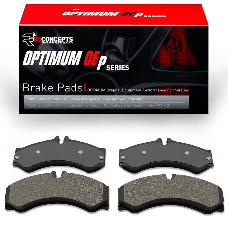 Optimum OE Brake Pads, 2002-2006 Fits Multiple Makes/Models, Position: Front & Rear