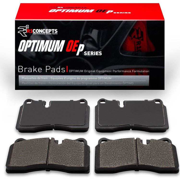 Optimum OE Brake Pads, 2008-2021 Audi/Porsche/Volkswagen, Position: Rear
