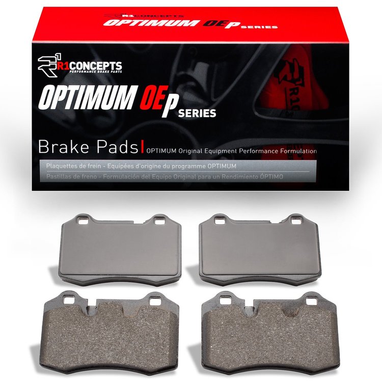 Optimum OE Brake Pads, 2000-2019 Fits Multiple Makes/Models, Position: Front & Rear