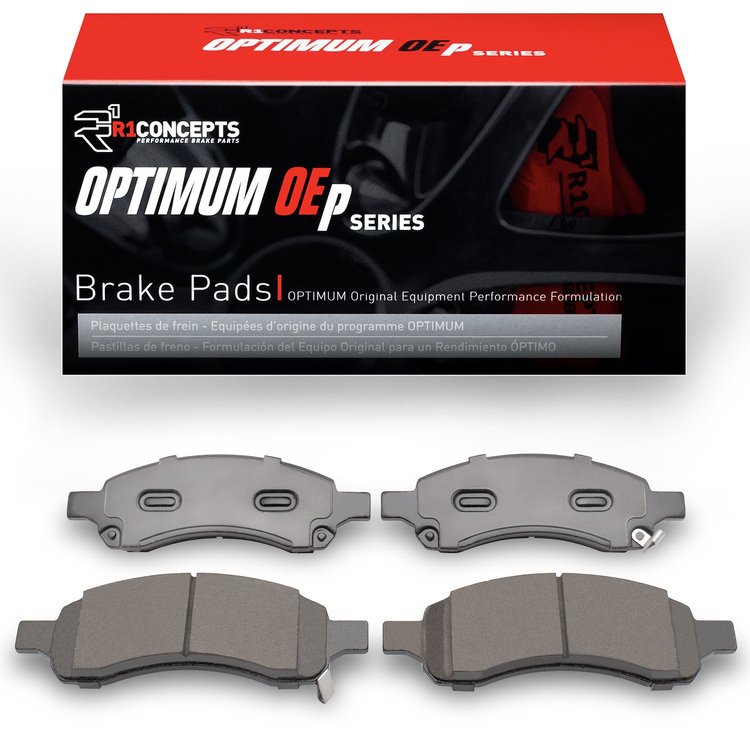 Optimum OE Brake Pads, 2007-2017 GM, Position: Front