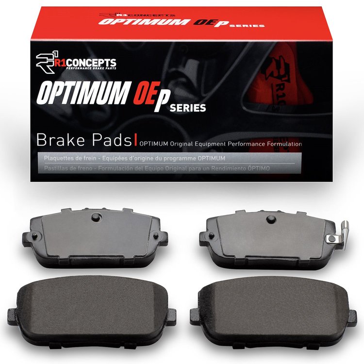 Optimum OE Brake Pads, Fits Select Fits Multiple Makes/Models, Position: Rear