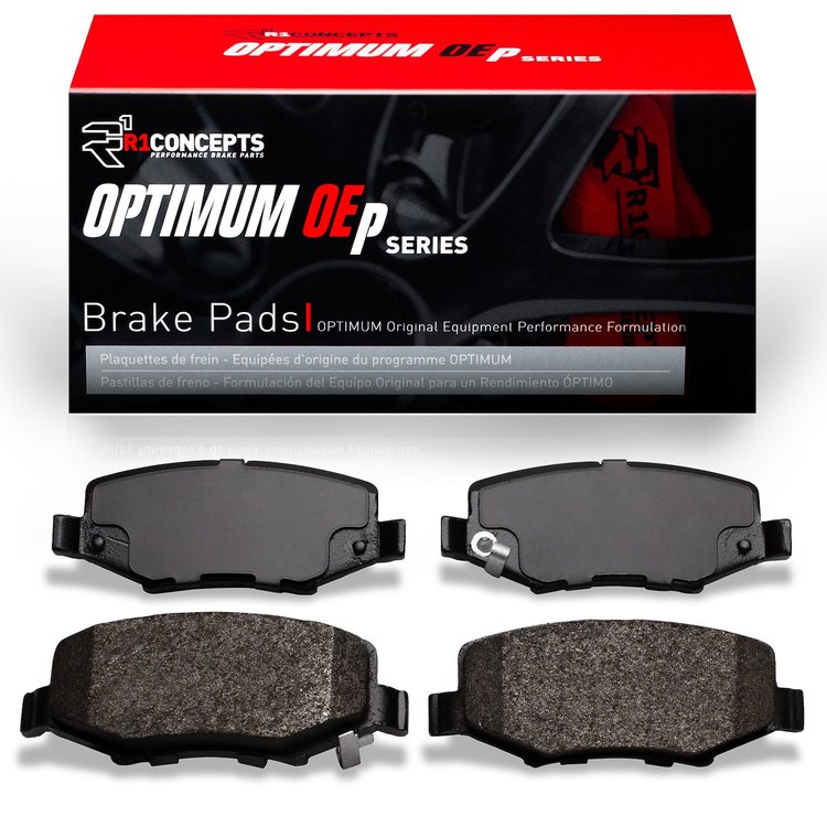 Optimum OE Brake Pads, 2007-2018 Mopar, Position: Rear