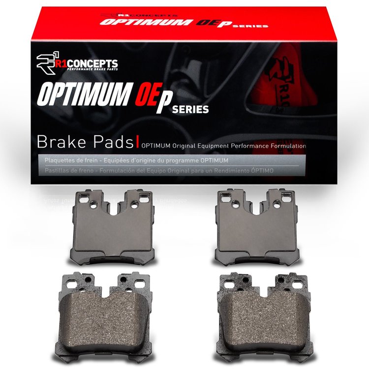 Optimum OE Brake Pads, 2007-2017 Lexus/Toyota/Scion, Position: Rear