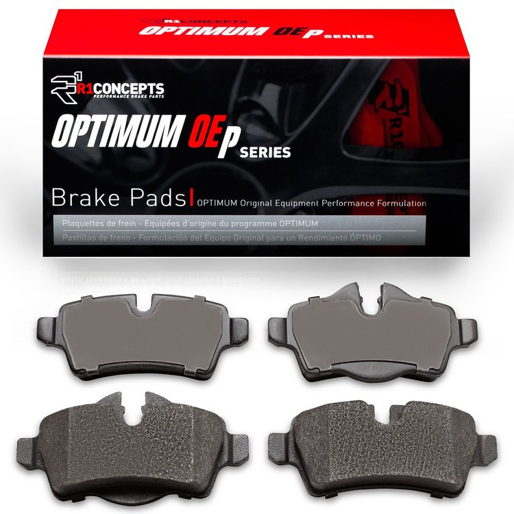 Optimum OE Brake Pads, 2007-2015 Mini, Position: Rear