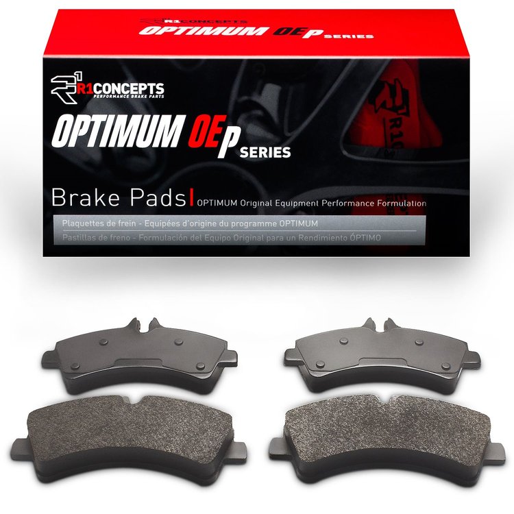 Optimum OE Brake Pads, 2006-2018 Fits Multiple Makes/Models, Position: Rear Right