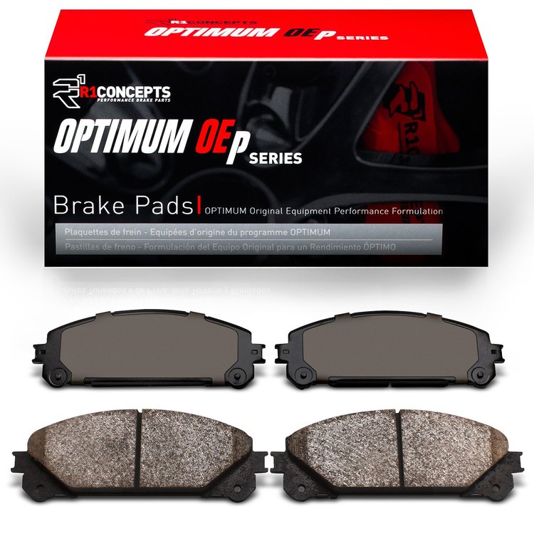 Optimum OE Brake Pads, Fits Select Fits Multiple Makes/Models, Position: Front