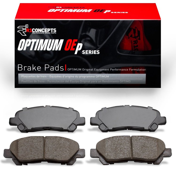 Optimum OE Brake Pads, 2008-2013 Lexus/Toyota/Scion, Position: Rear