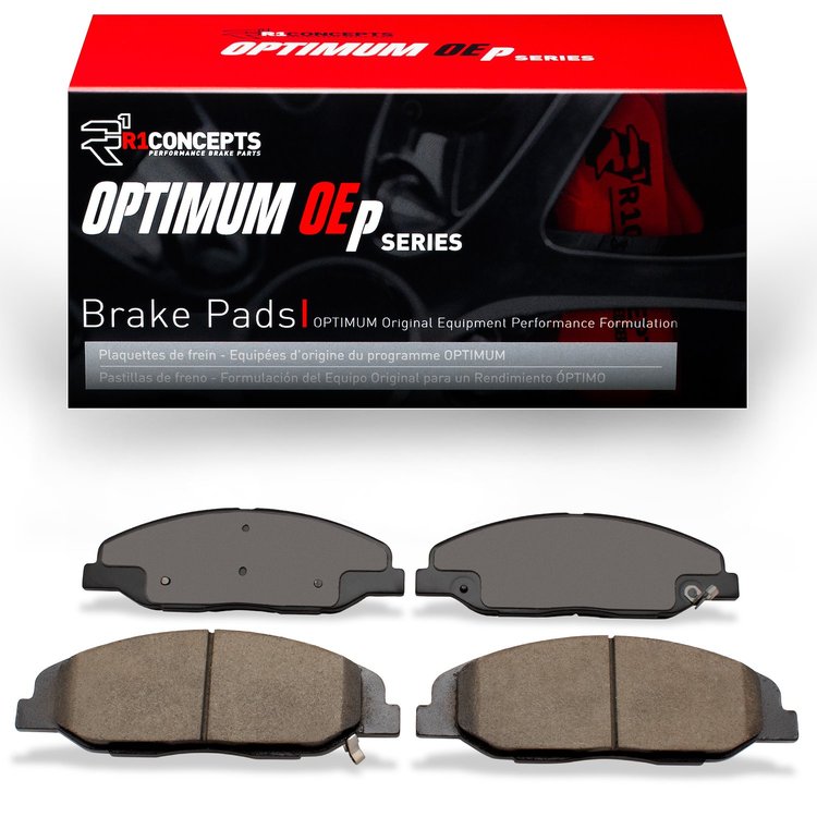 Optimum OE Brake Pads, 2008-2014 GM, Position: Front