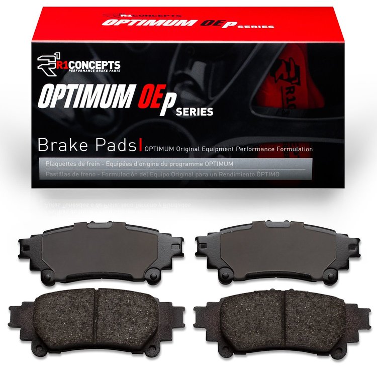 Optimum OE Brake Pads, 2010-2020 Lexus/Toyota/Scion, Position: Rear