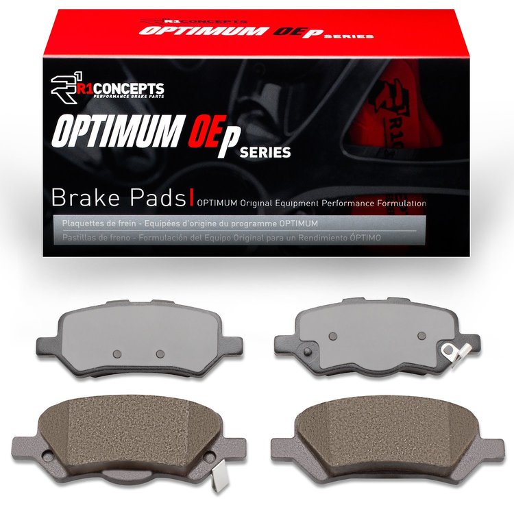 Optimum OE Brake Pads, 2009-2015 Lexus/Toyota/Scion, Position: Rear