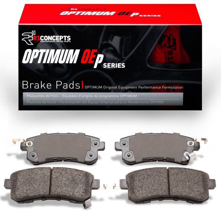 Optimum OE Brake Pads, Fits Select Infiniti/Nissan, Position: Rear
