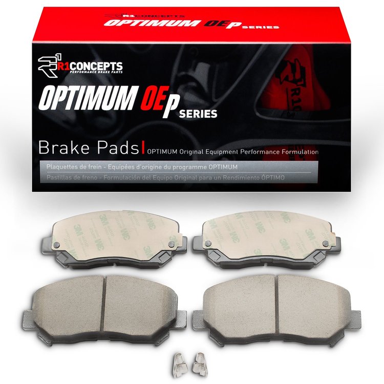 Optimum OE Brake Pads, 2013-2017 Mopar, Position: Front