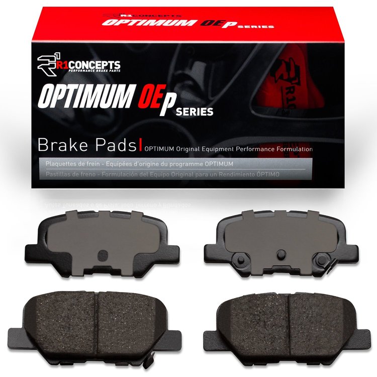 Optimum OE Brake Pads, Fits Select Fits Multiple Makes/Models, Position: Rear