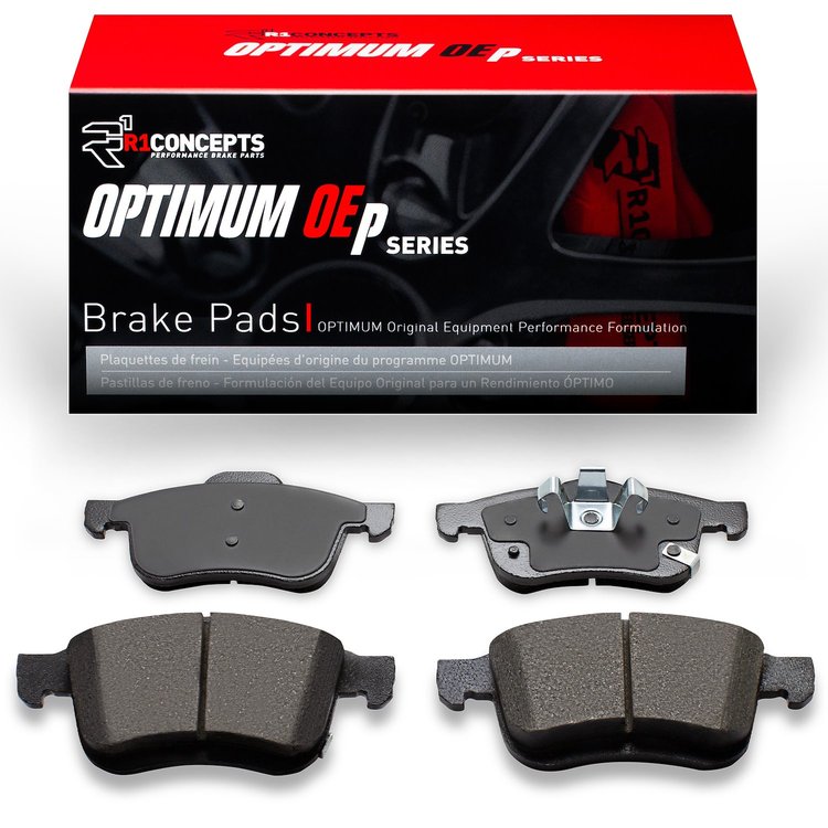 Optimum OE Brake Pads, 2014-2019 Mopar, Position: Front