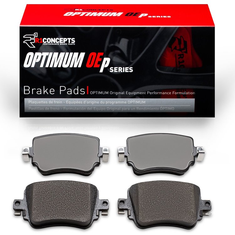 Optimum OE Brake Pads, Fits Select Audi/Porsche/Volkswagen, Position: Rear