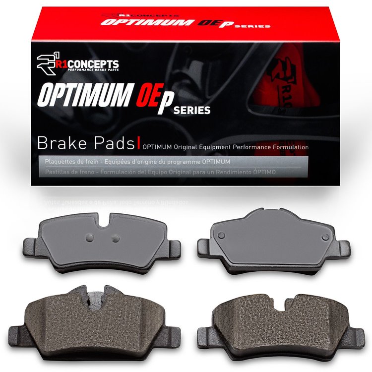 Optimum OE Brake Pads, Fits Select Mini, Position: Rear