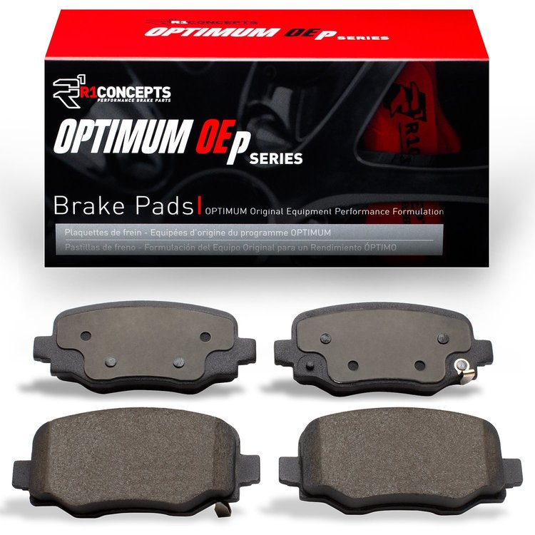 Optimum OE Brake Pads, Fits Select Mopar, Position: Rear