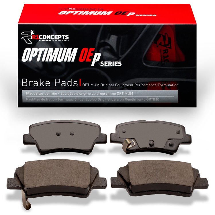 Optimum OE Brake Pads, Fits Select Fits Multiple Makes/Models, Position: Rear