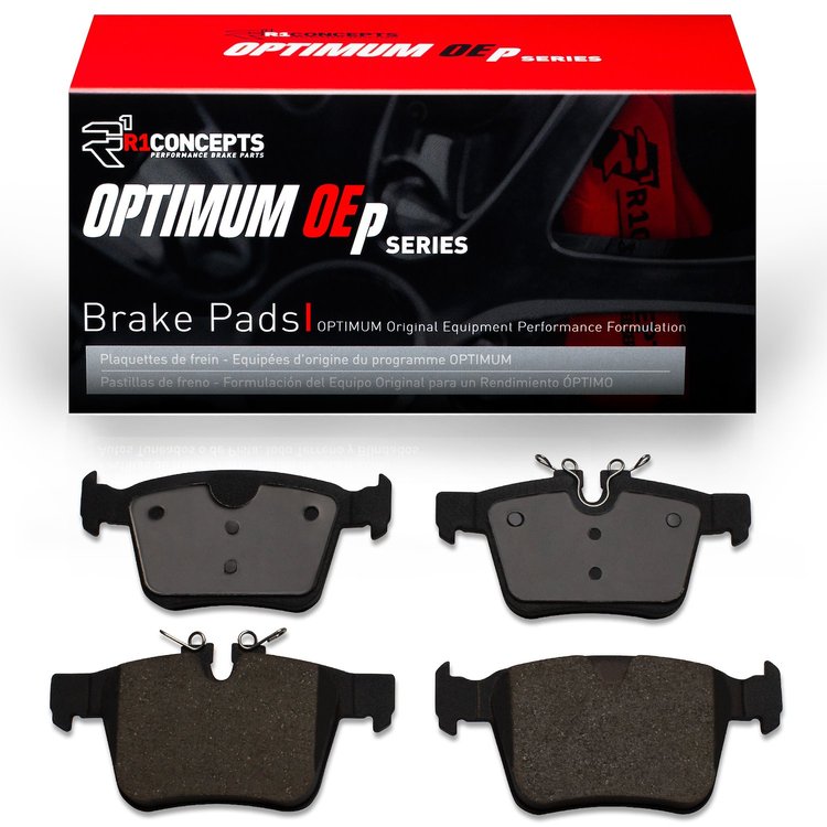 Optimum OE Brake Pads, Fits Select Fits Multiple Makes/Models, Position: Rear