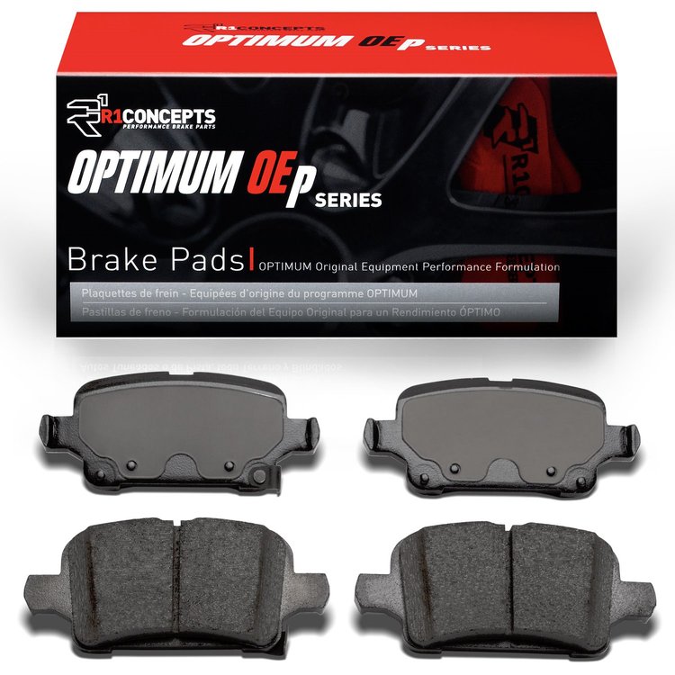 Optimum OE Brake Pads, Fits Select GM, Position: Rear
