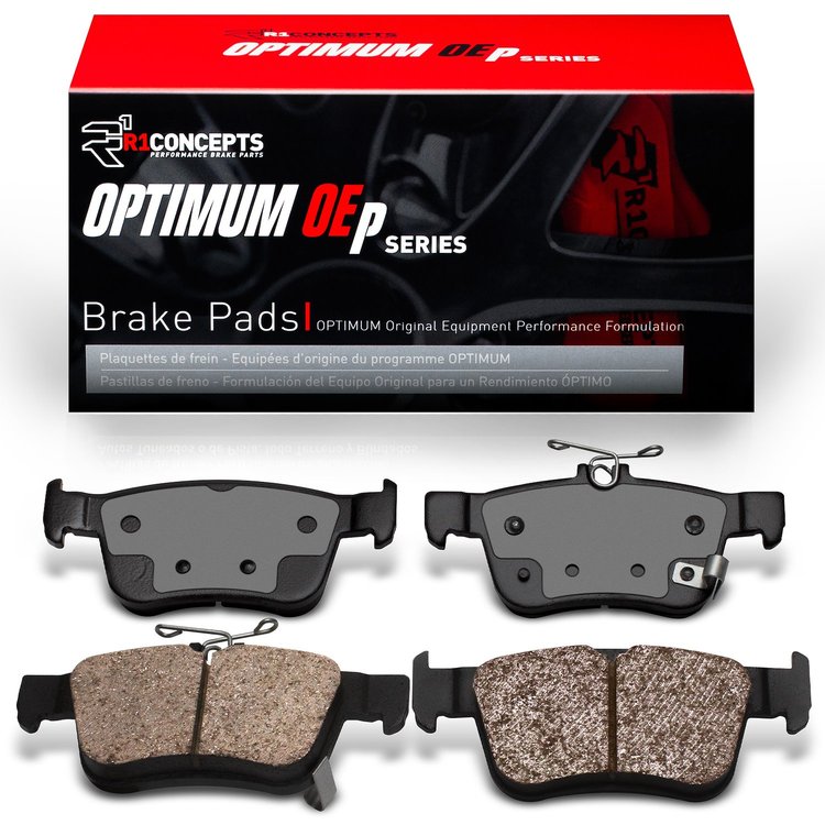Optimum OE Brake Pads, Fits Select Acura/Honda, Position: Rear