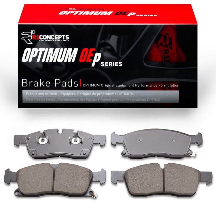 Optimum OE Brake Pads, Fits Select Fits Multiple Makes/Models, Position: Front
