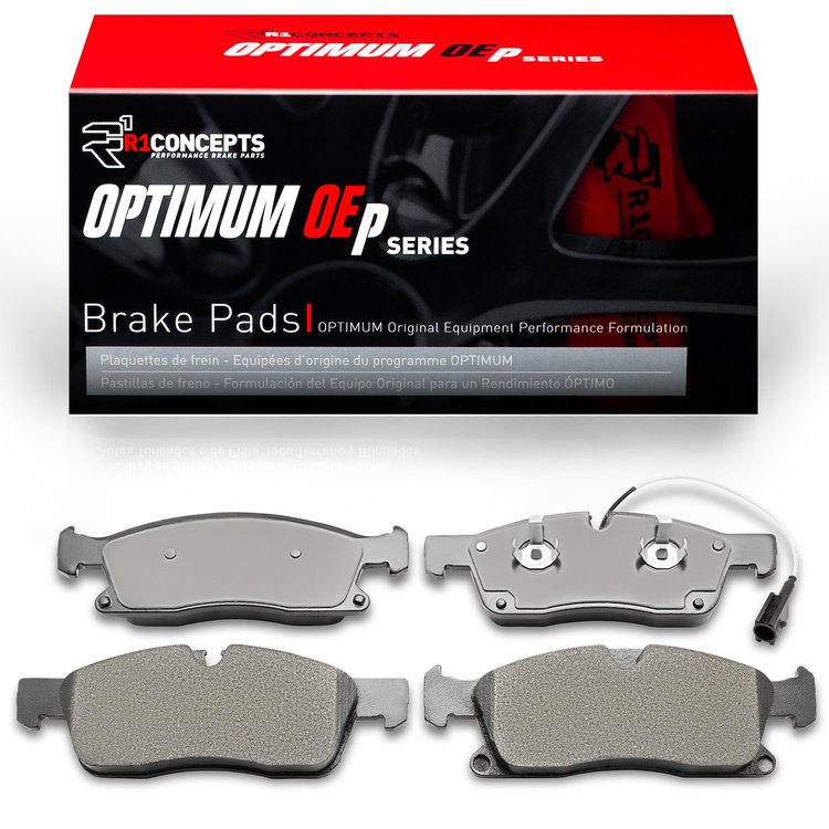 Optimum OE Brake Pads, 2017-2020 Maserati, Position: Front