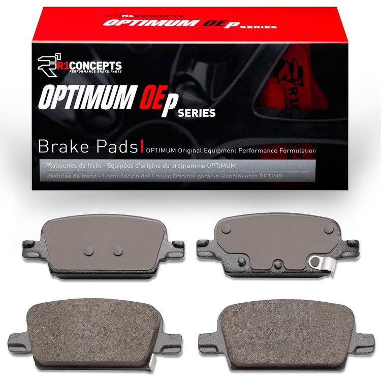 Optimum OE Brake Pads, Fits Select GM, Position: Rear