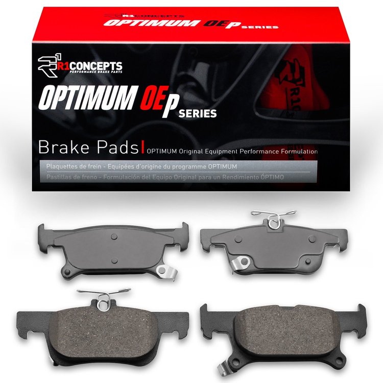 Optimum OE Brake Pads, 2017-2018 GM, Position: Rear