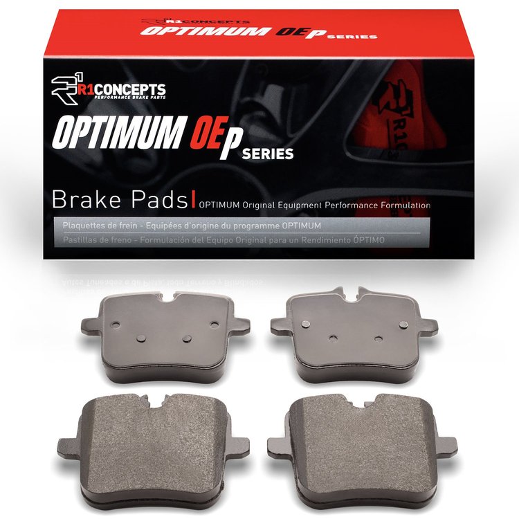 Optimum OE Brake Pads, Fits Select Fits Multiple Makes/Models, Position: Rear