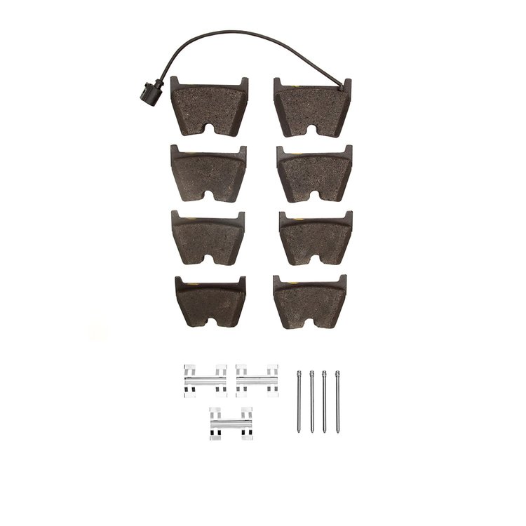 Optimum OE Brake Pads & Hardware Kit, 2017-2021 Audi/Porsche/Volkswagen, Position: Front