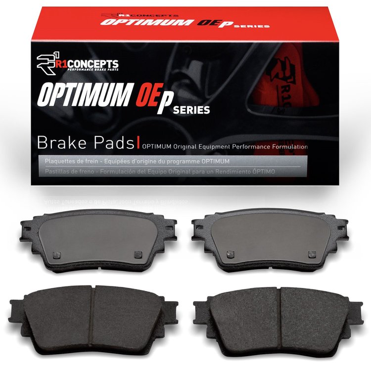 Optimum OE Brake Pads, Fits Select Mitsubishi, Position: Rear