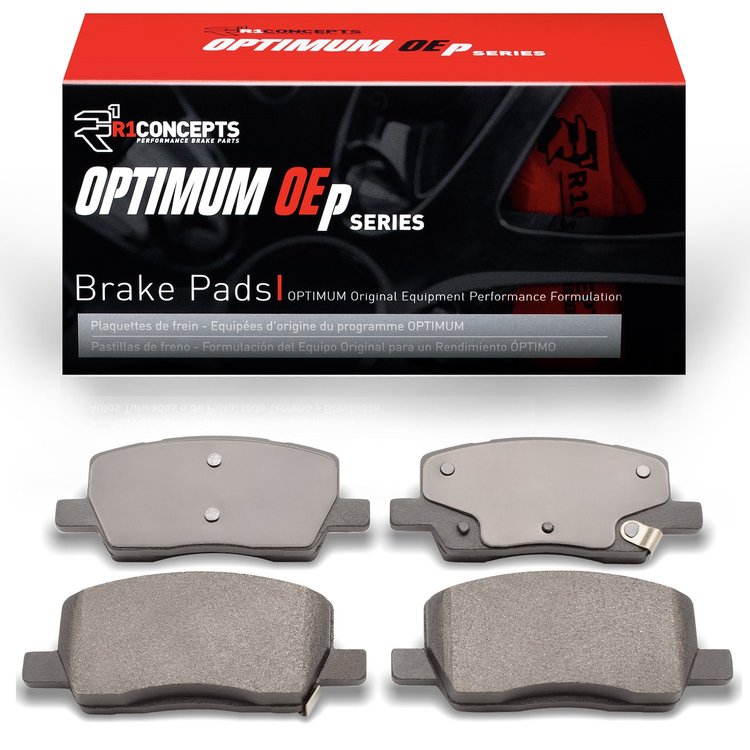 Optimum OE Brake Pads, Fits Select Tesla, Position: Rear