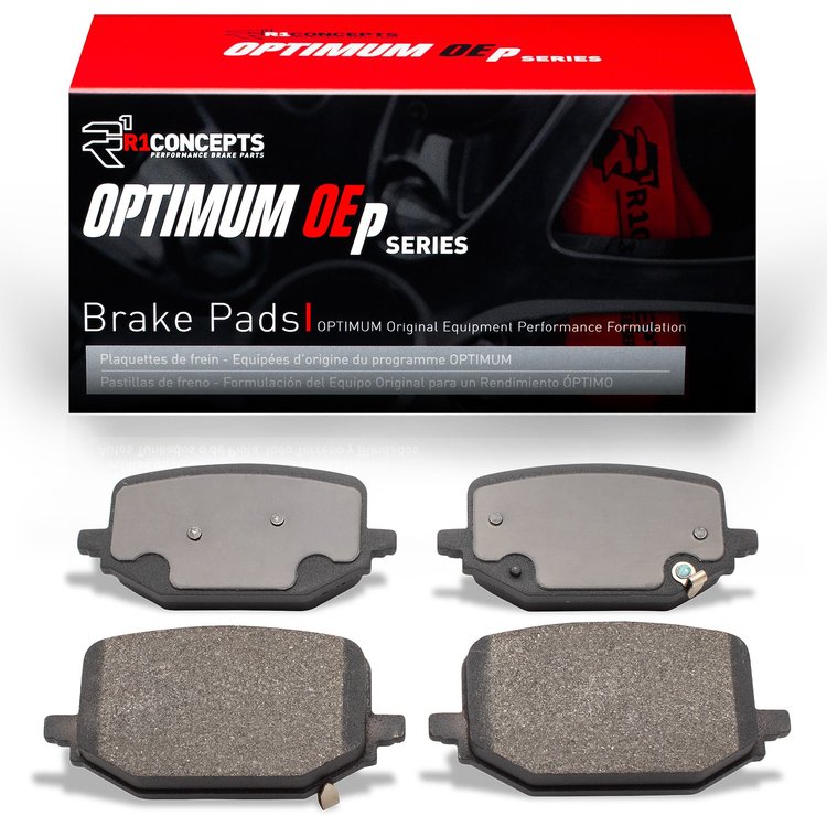 Optimum OE Brake Pads, Fits Select Ford/Lincoln/Mercury/Mazda, Position: Rear