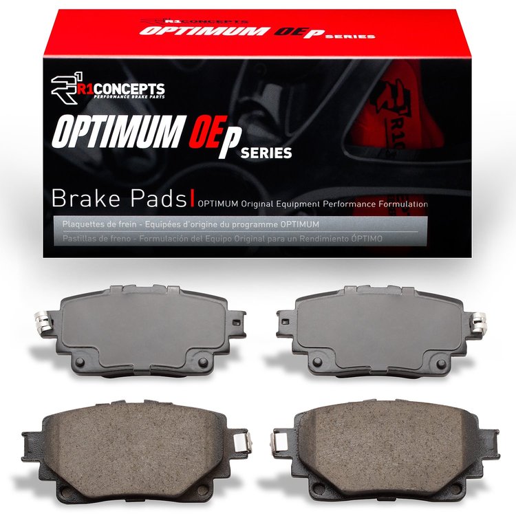 Optimum OE Brake Pads, Fits Select Fits Multiple Makes/Models, Position: Rear
