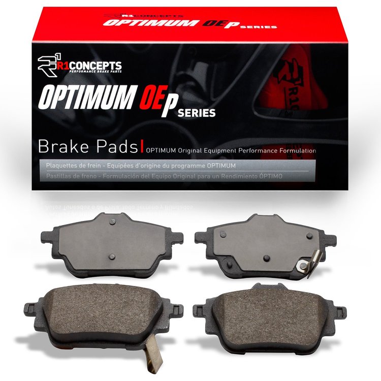 Optimum OE Brake Pads, Fits Select Infiniti/Nissan, Position: Rear