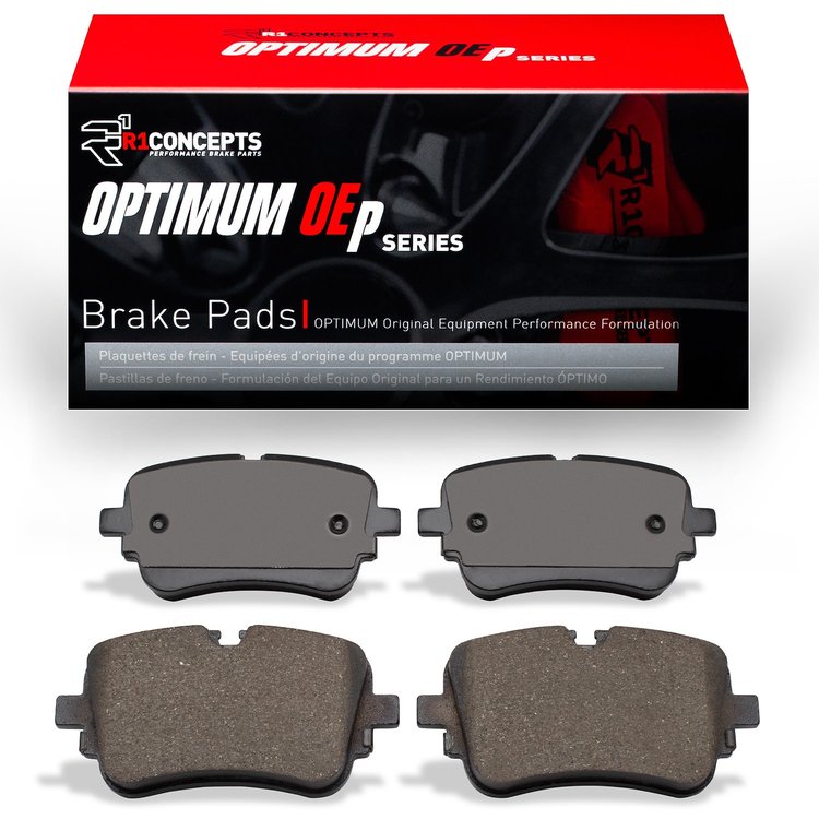 Optimum OE Brake Pads, Fits Select Audi/Porsche/Volkswagen, Position: Rear