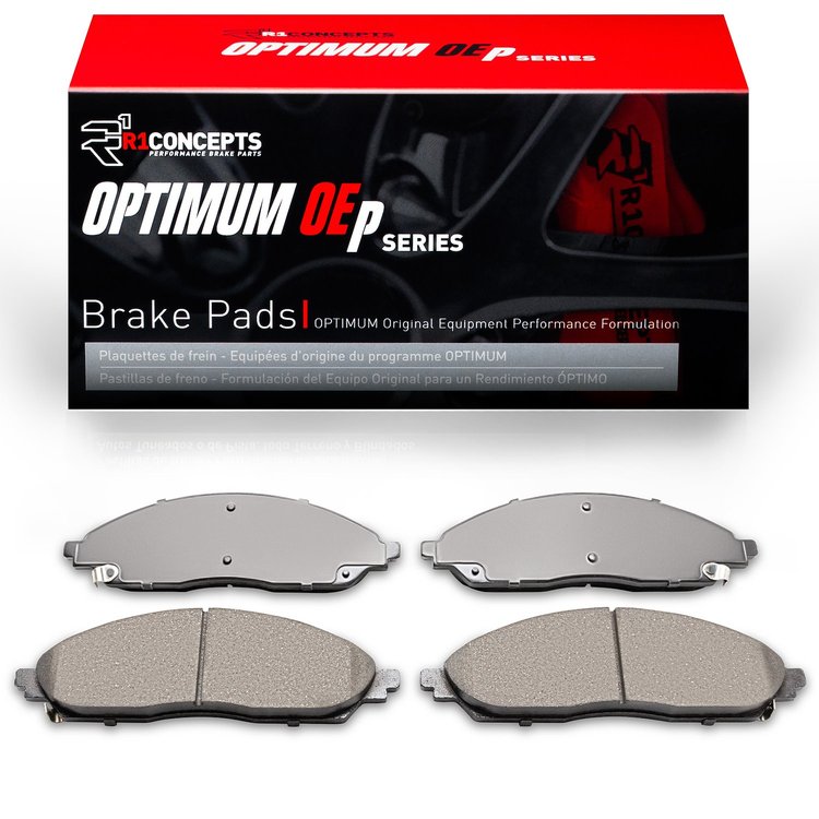Optimum OE Brake Pads, Fits Select Mopar, Position: Front