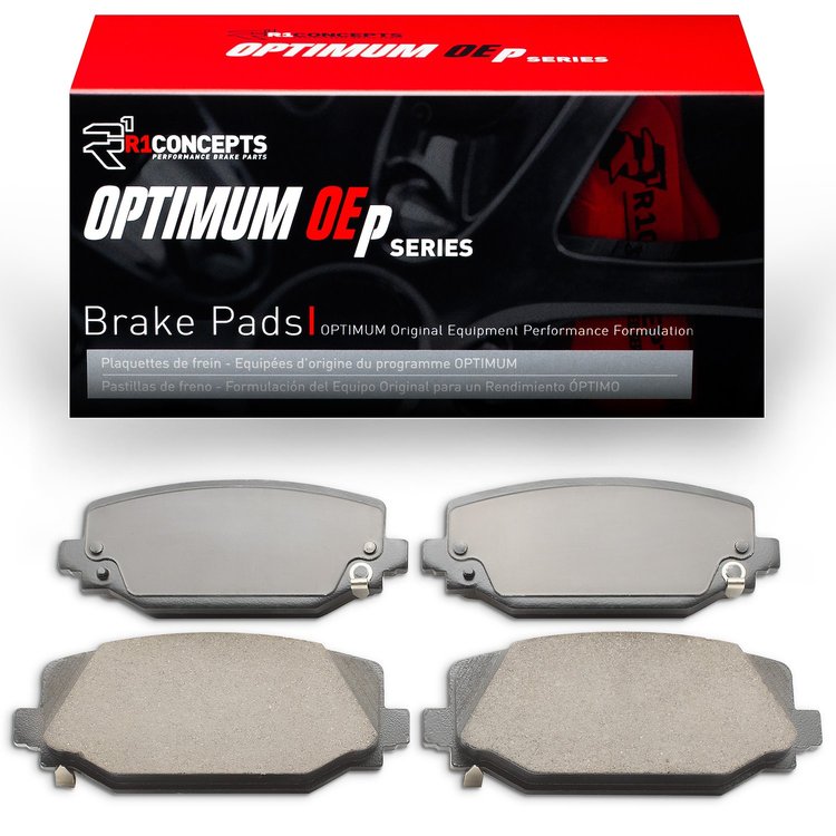 Optimum OE Brake Pads, Fits Select Mopar, Position: Rear