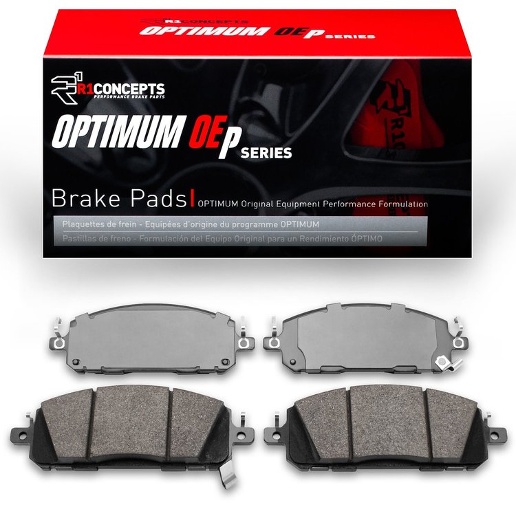 Optimum OE Brake Pads, Fits Select Fits Multiple Makes/Models, Position: Front