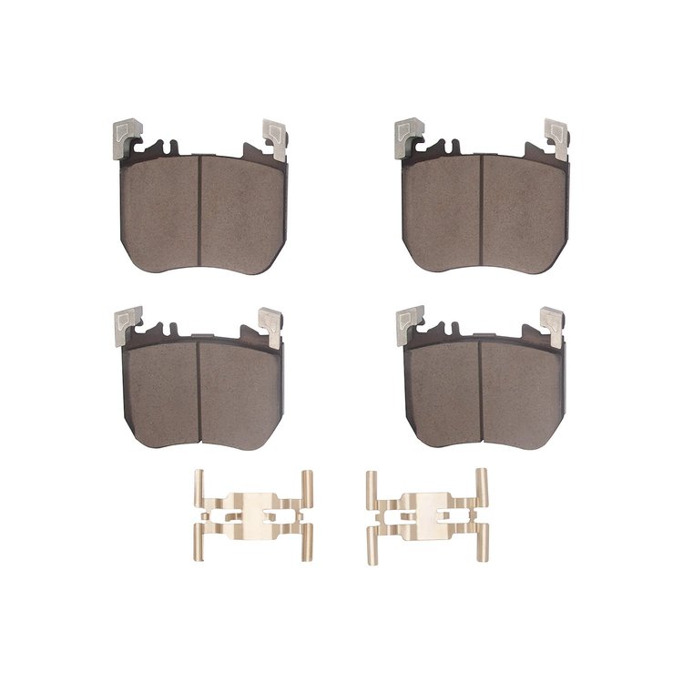 Optimum OE Brake Pads & Hardware Kit, Fits Select Mercedes-Benz, Position: Front