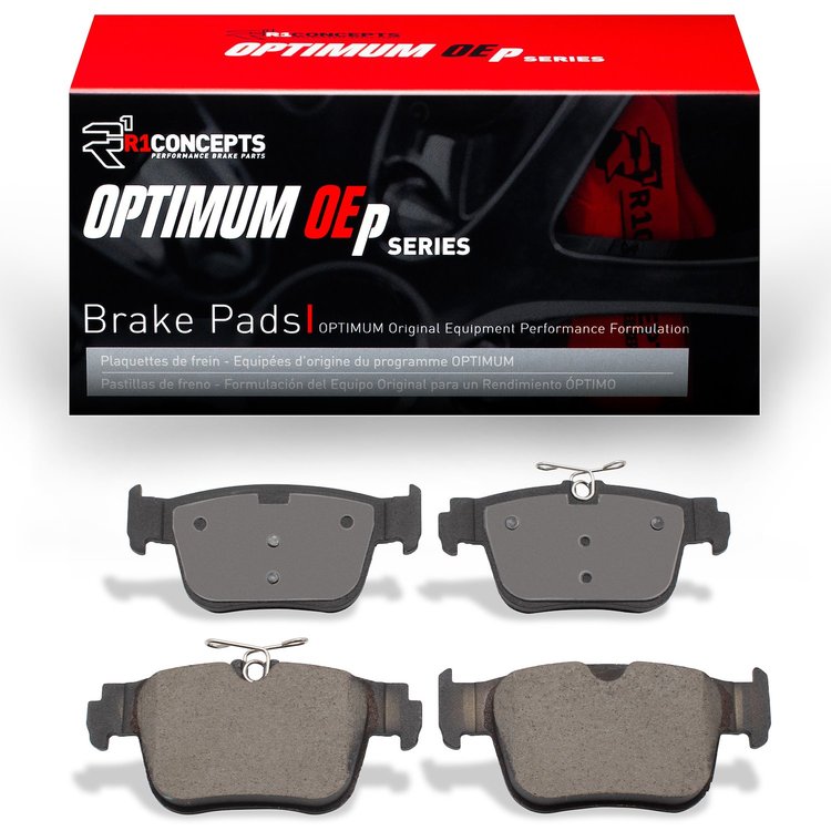Optimum OE Brake Pads, Fits Select Audi/Porsche/Volkswagen, Position: Rear